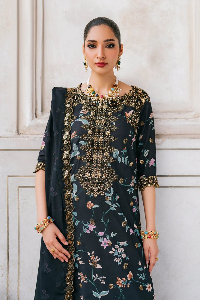 KHADDAR-3PC WITH KHADDAR PRINTED SHIRT & TROUSER-928